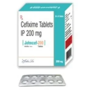 200mg Johncef Cefixime Trihydrate Tablets