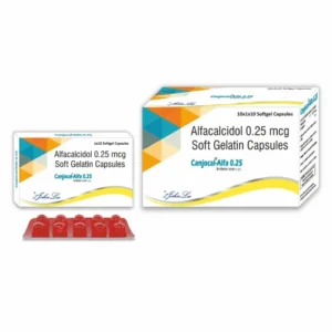 0.25mg Canjocal Alfa Alfacalcidol Capsules