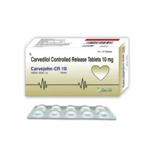 CarvejohnCR 10 Carvedilol Controlled Release IP 10