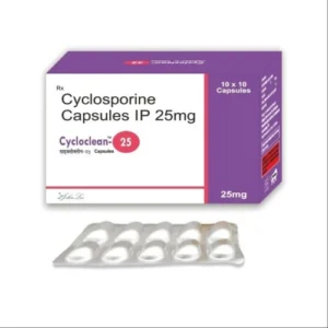 25mg Cycloclean Cyclosporine Capsules