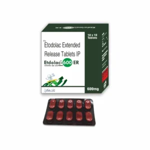 600mg Etdolac ER Tablets
