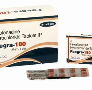 180mg Feegra Fexofenadine Tablets