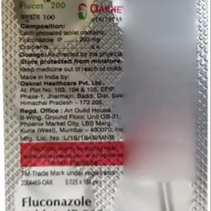 Flucos Fluconazole IP 200 Mg Tablets
