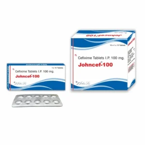 100mg Johncef Cefixime Trihydrate Tablets