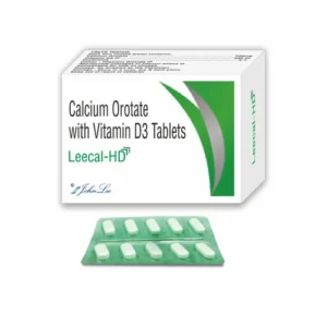 Leecal HD Calcium Orotate With Vitamin D3 Tablets