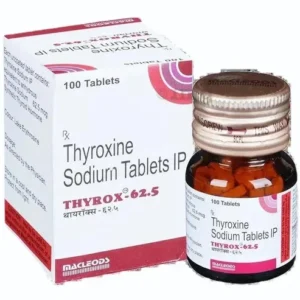 62.5mg L Thyroid Thyroxine Tablets