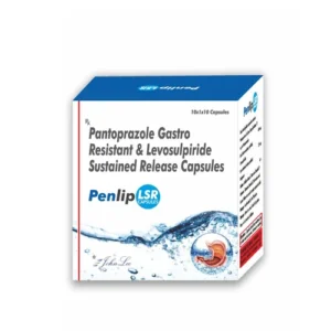 40mg Penlip LSR Pantoprazole Gastro Resistant and Levosulpiride Sustained Release Capsules