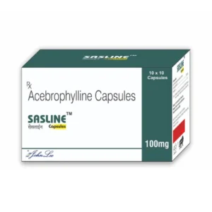 100mg Sasline Acebrophylline Capsules