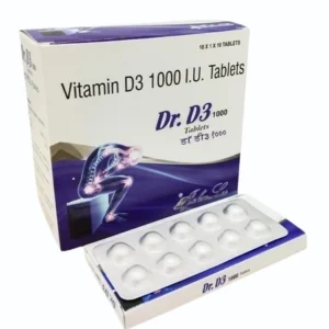1000iU Dr D3 Vitamin D3 Tablets