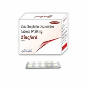 20mg Zincford Zinc SulphateTablets