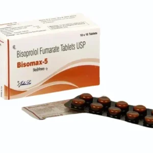 bisomax5 bisoprolol fumarate usp 5 mg 500x500